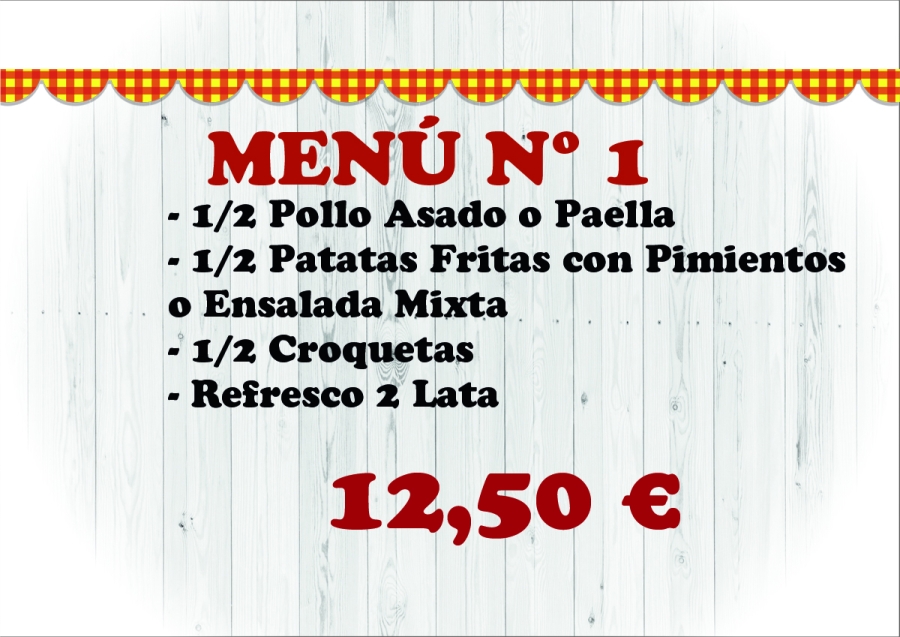 MENÚ 1