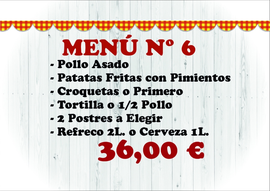 MENÚ 6